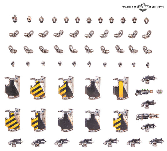 LEGIONS ASTARTES: BREACHER SQUAD UPGRADE SET