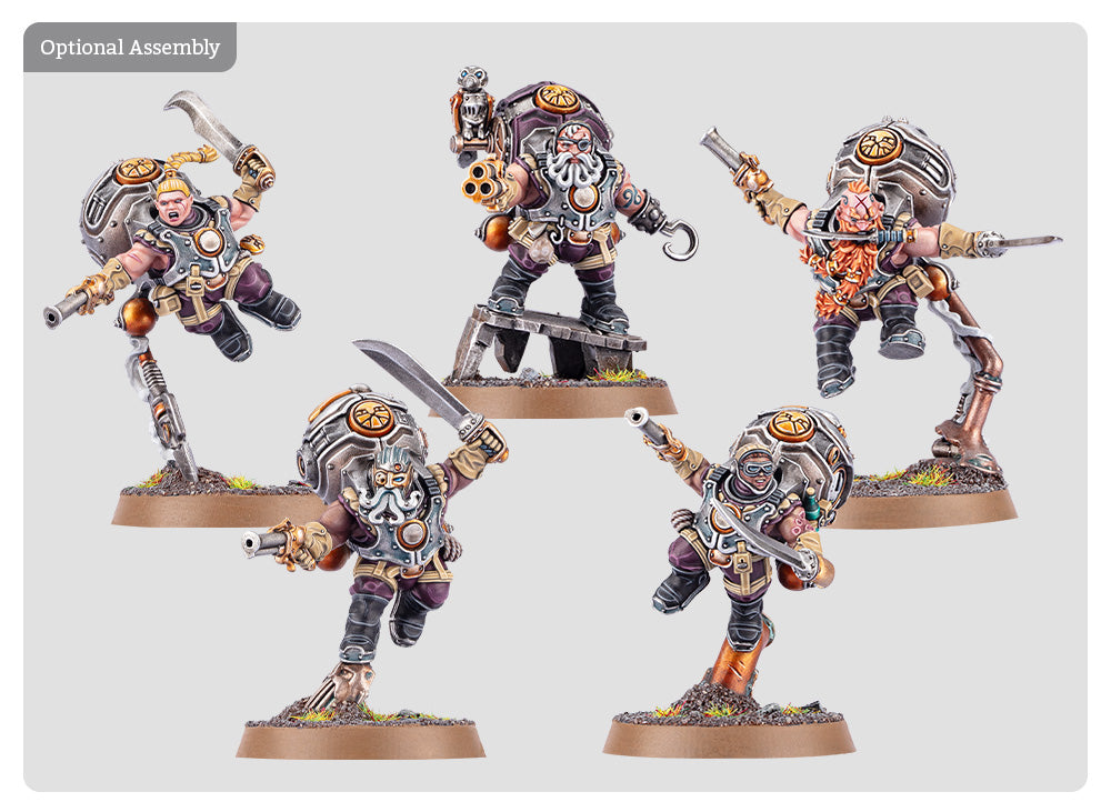 KHARADRON OVERLORDS: VONGRIM HARPOON CREW