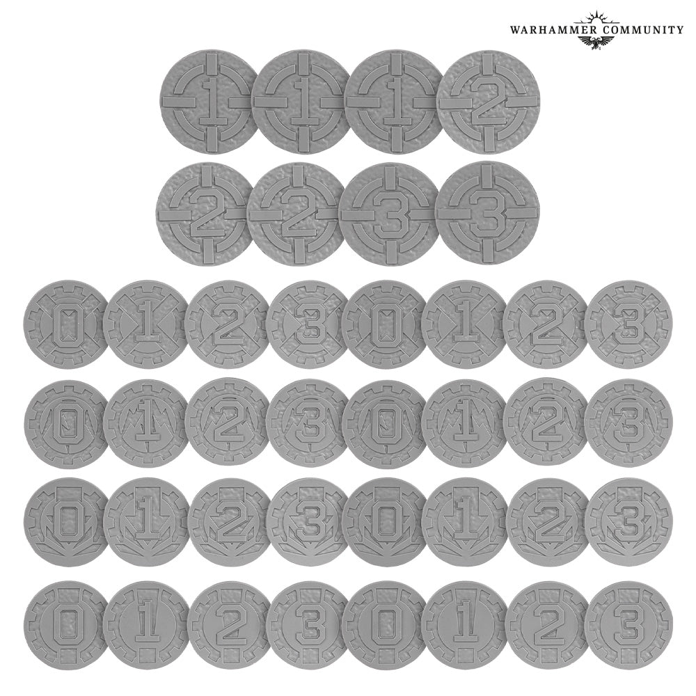 HORUS HERESY: AGE OF DARKNESS MARKERS AND TOKENS
