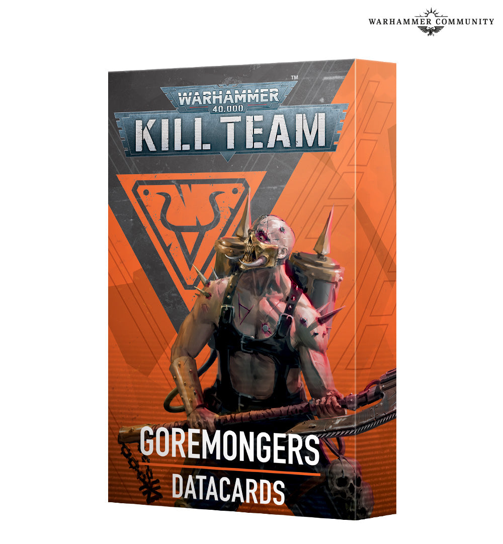 KILL TEAM: GOREMONGERS DATACARDS (ENG)