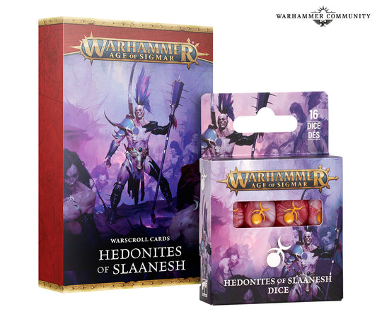 Warscroll Cards Cards: Hedonites Of Slaanesh