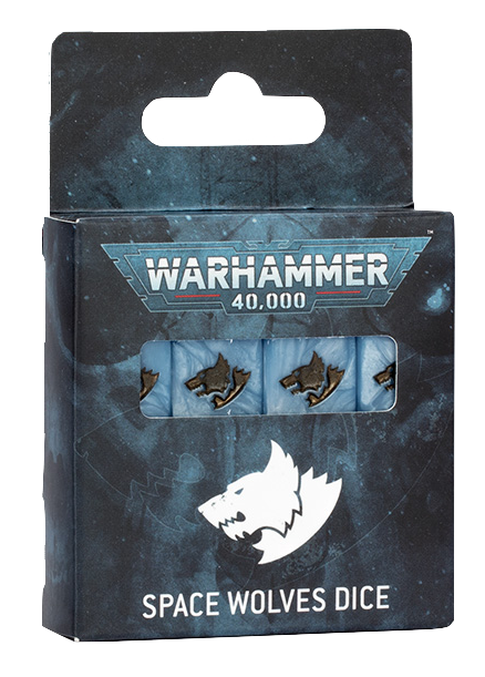 WARHAMMER 40000: SPACE WOLVES DICE (2025 version)