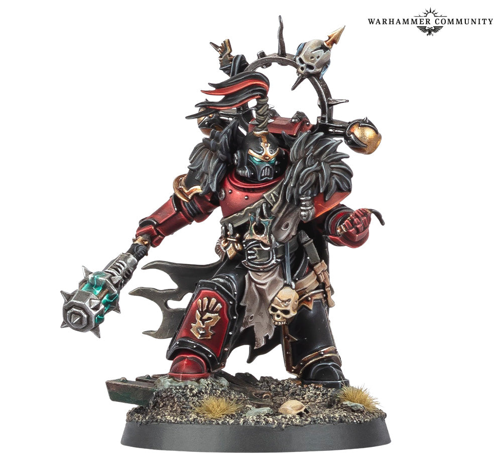 CHAOS SPACE MARINES: RED CORSAIRS REAVE-CAPTAIN
