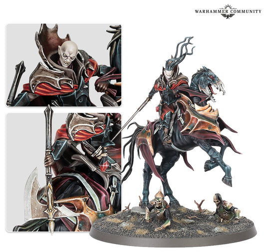 Soublight Gravelords: Vampire Lord on Nightmare Steed