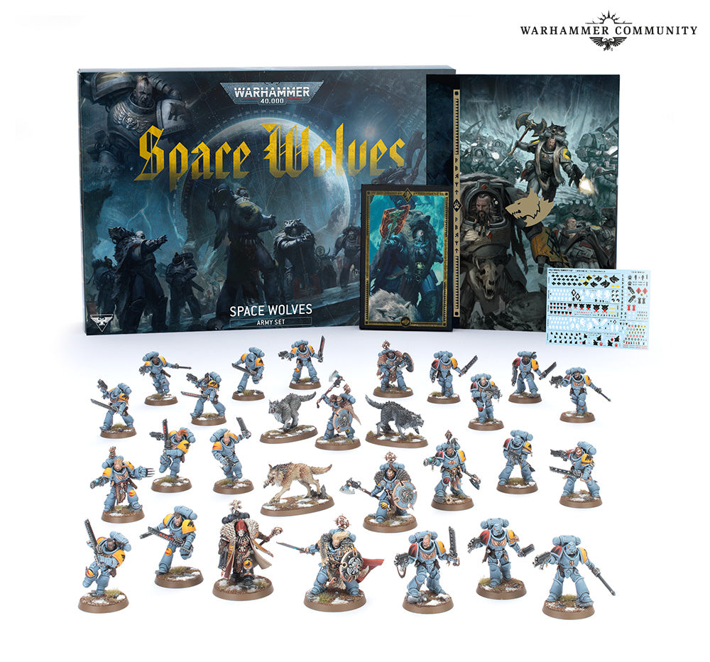 SPACE WOLVES ARMY SET