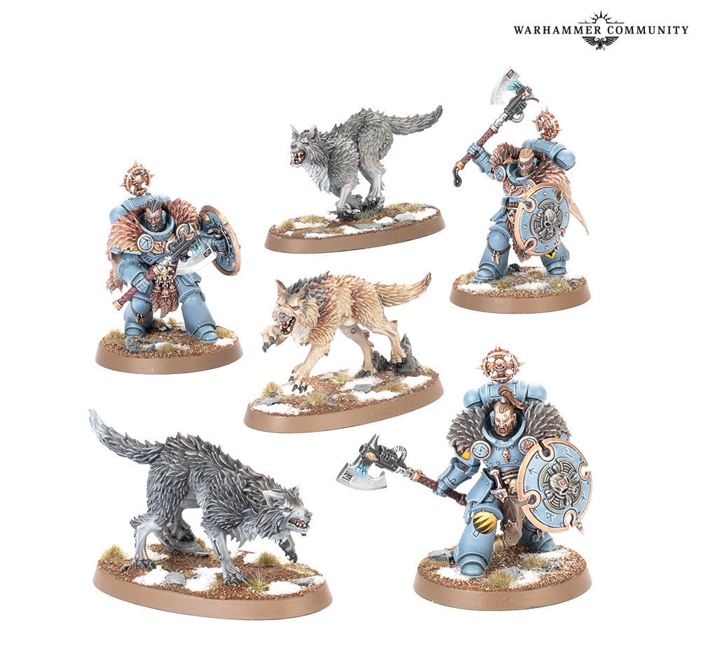 SPACE WOLVES ARMY SET