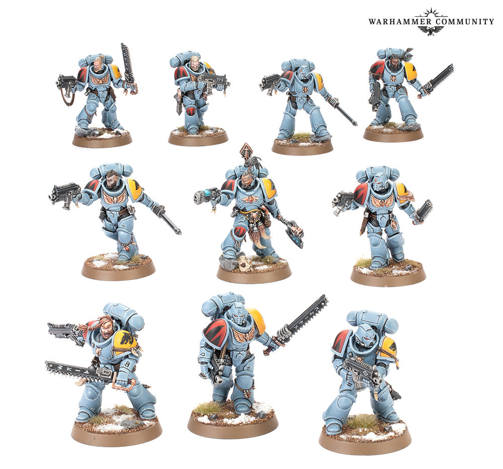 SPACE WOLVES ARMY SET