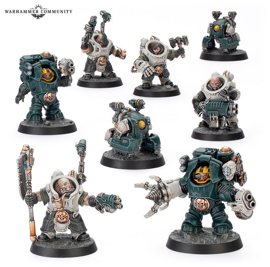 NECROMUNDA: Ironhead Squat Charter & Drill Masters