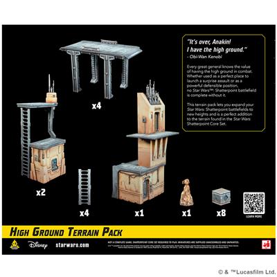 Star Wars Shatterpoint: HIGH GROUND TERRAIN PACK