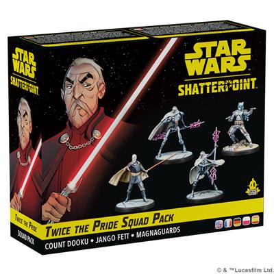 Star Wars Shatterpoint: TWICE THE PRIDE COUNT DOOKU SQUAD PACK