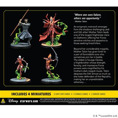 Star Wars Shatterpoint: WITCHES OF DATHOMIR: MOTHER TALZIN SQUAD PACK