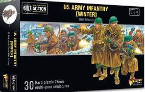 Bolt Action US Army Infantry platoon (winter)