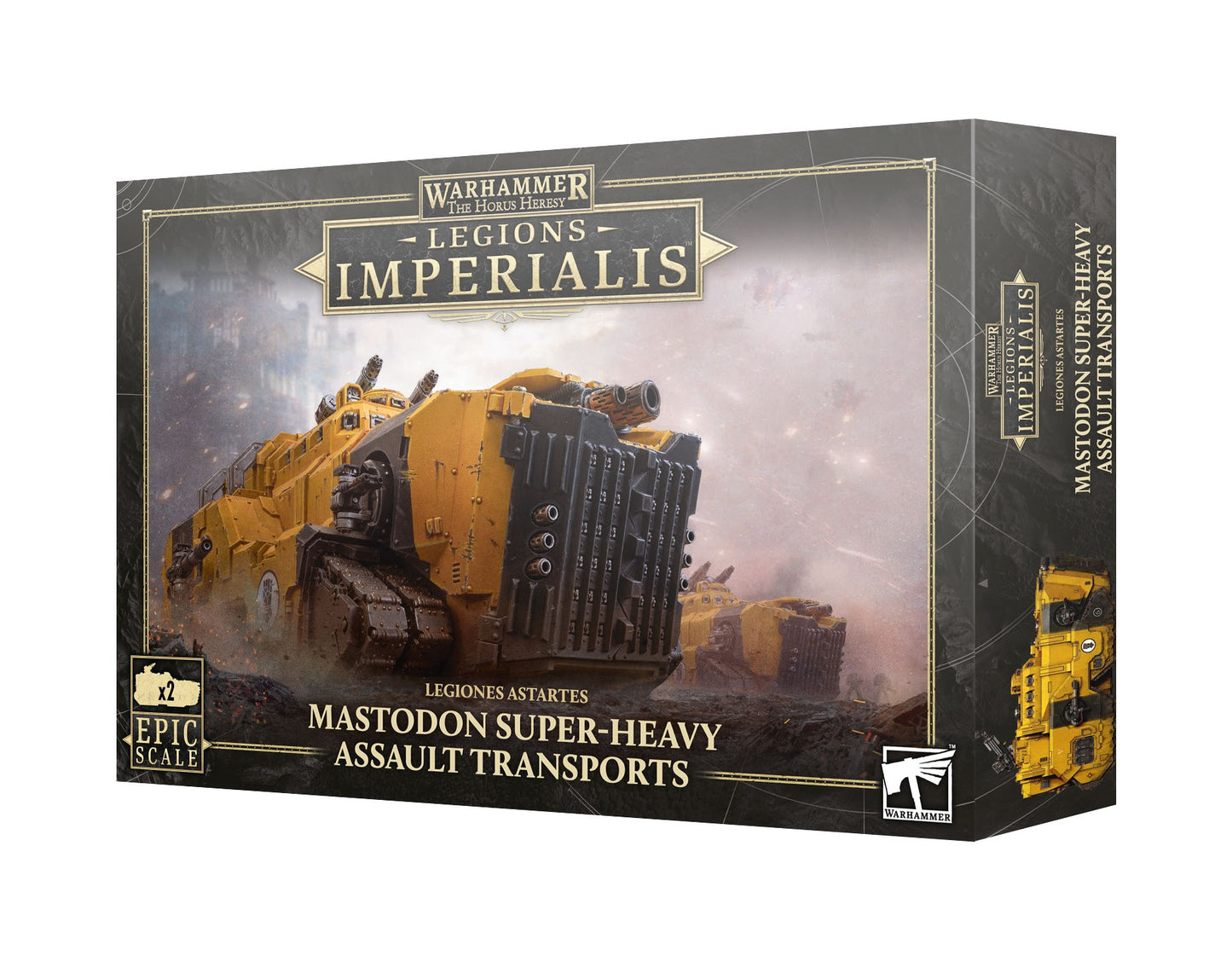 LEGIONS IMPERIALIS: MASTODON SUPER-HEAVY ASSAULT TRANSPORTS