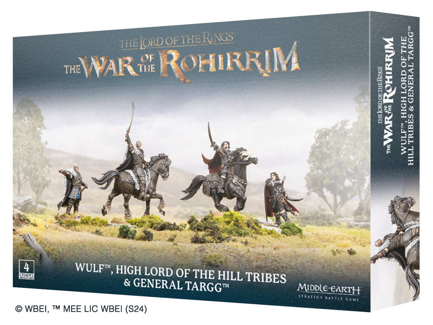 MIDDLE-EARTH STRATEGY: WULF HIGH LORD OF THE HILL TRIBES & GENERAL TARGG