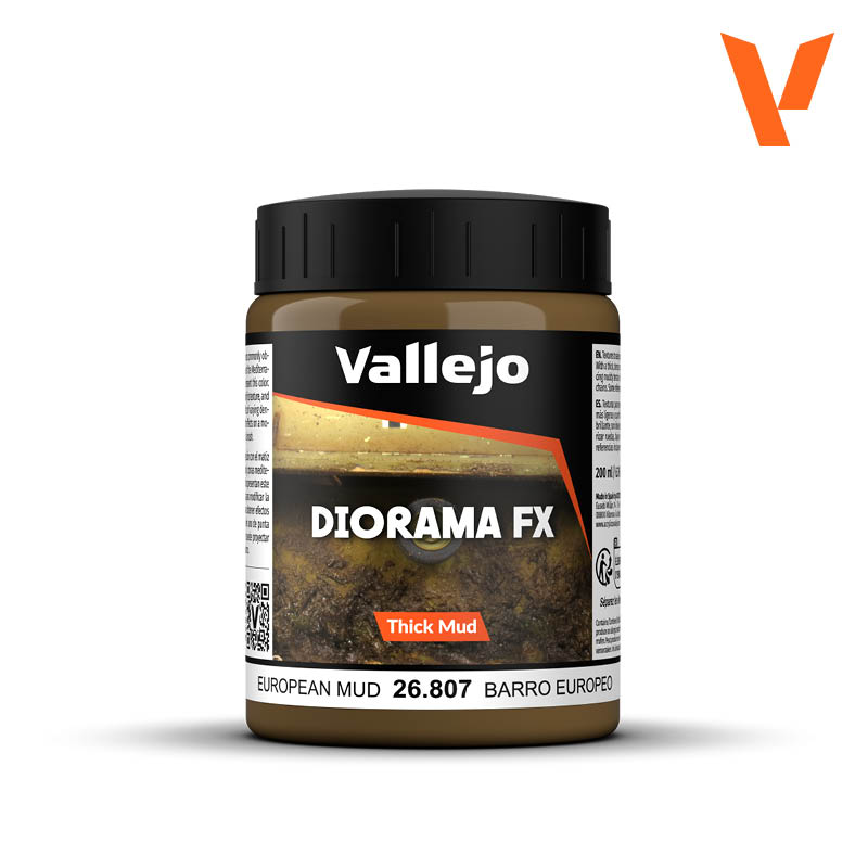 Vallejo - Thick Mud - European (26807) (200ml)