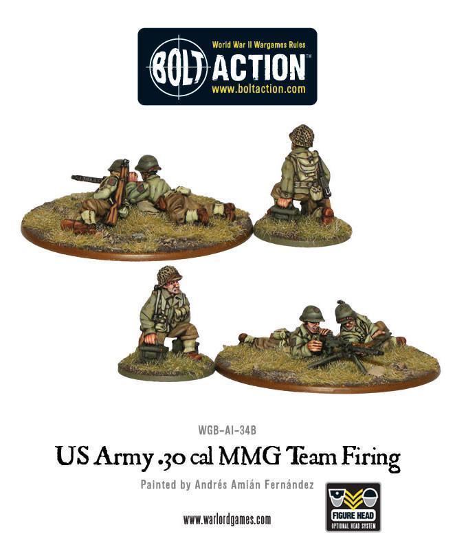 BOLT ACTION US ARMY 30 CAL MMG TEAM