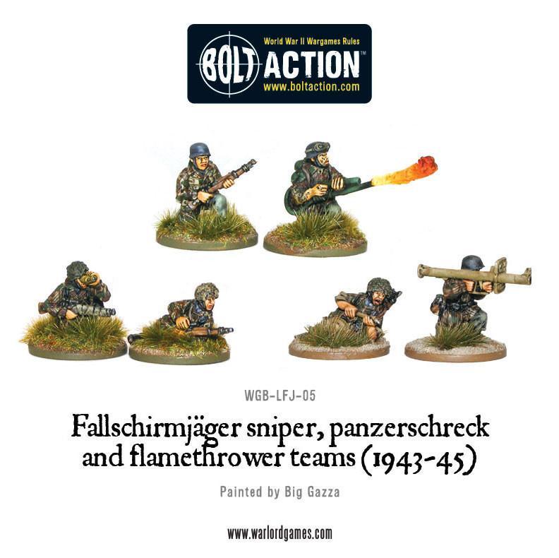 BOLT ACTION NEW German Fallshirmjager Army Box