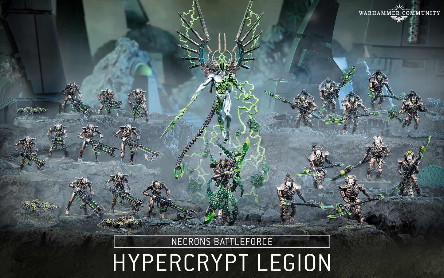 BATTLEFORCE NECRONS: HYPERCRYPT LEGION