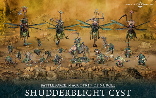 BATTLEFORCE MAGGOTKIN OF NURGLE: SHUDDERBLIGHT CYST