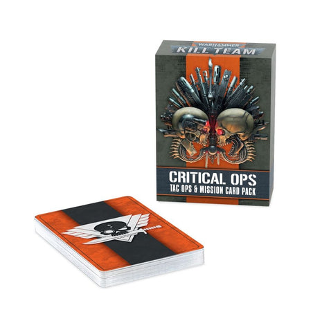 KILL TEAM Critical Ops Tac Ops & Mission Card Pack