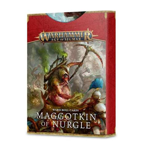 WARSCROLL CARDS: Maggotkin of Nurgle (ENG)