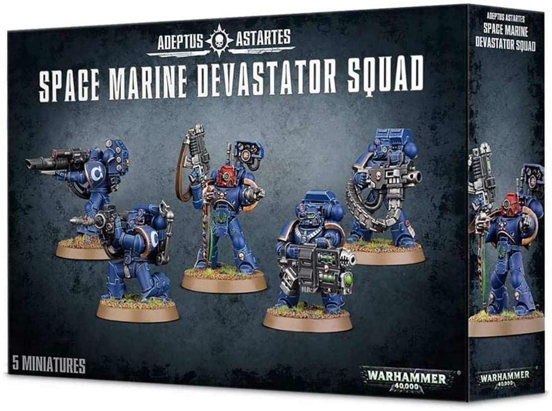 SPACE MARINE DEVASTATOR SQUAD