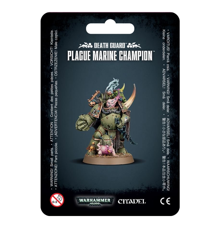 DEATH GUARD PLAGUE MARINE CHAMPION