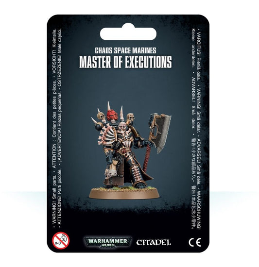 CHAOS SPACE MARINES MASTER OF EXECUTIONS