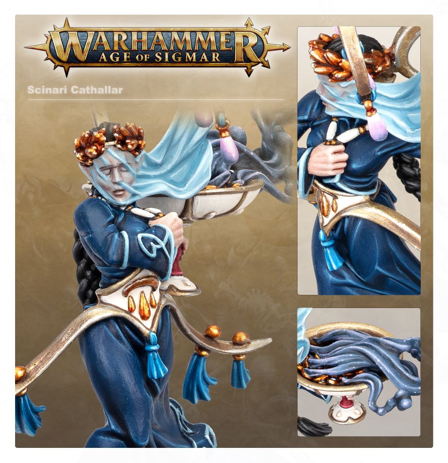 Santuario Luminor Per Warhammer Underworlds - Dipinto A Mano, Terreno AoS, Lumineth Realm-lords