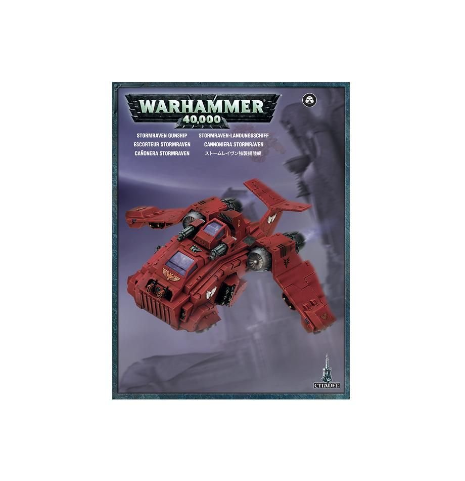 SPACE MARINES STORMRAVEN GUNSHIP