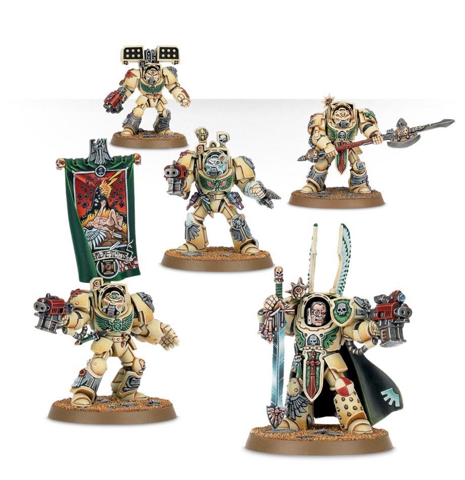 DARK ANGELS DEATHWING COMMAND SQUAD