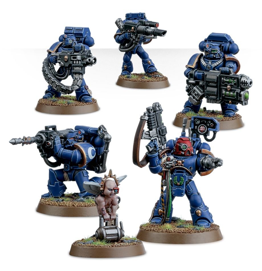 SPACE MARINE DEVASTATOR SQUAD