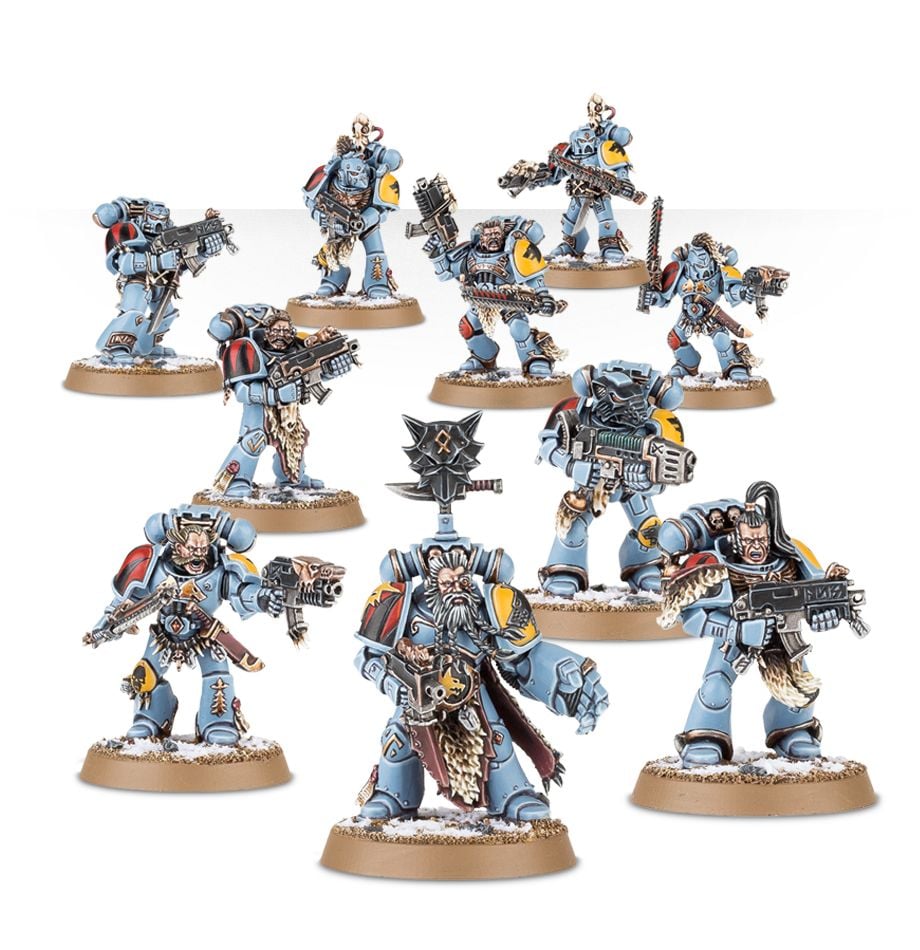 SPACE WOLVES Grey Hunters