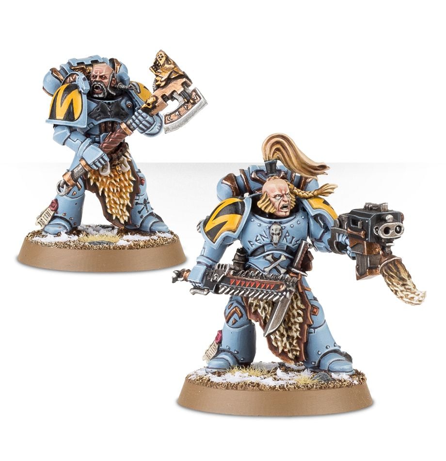 SPACE WOLVES Grey Hunters