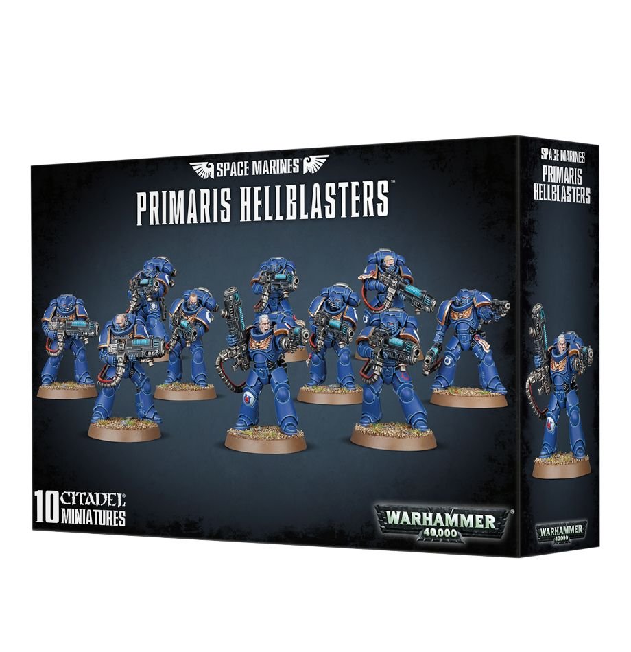 SPACE MARINES PRIMARIS HELLBLASTERS