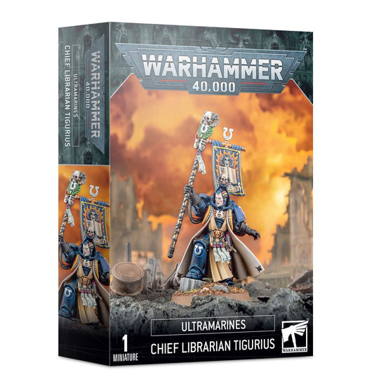 SPACE MARINES ULTRAMARINES CHIEF LIBRARIAN TIGURIUS