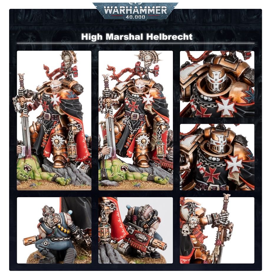 BLACK TEMPLARS High Marshal Helbrecht