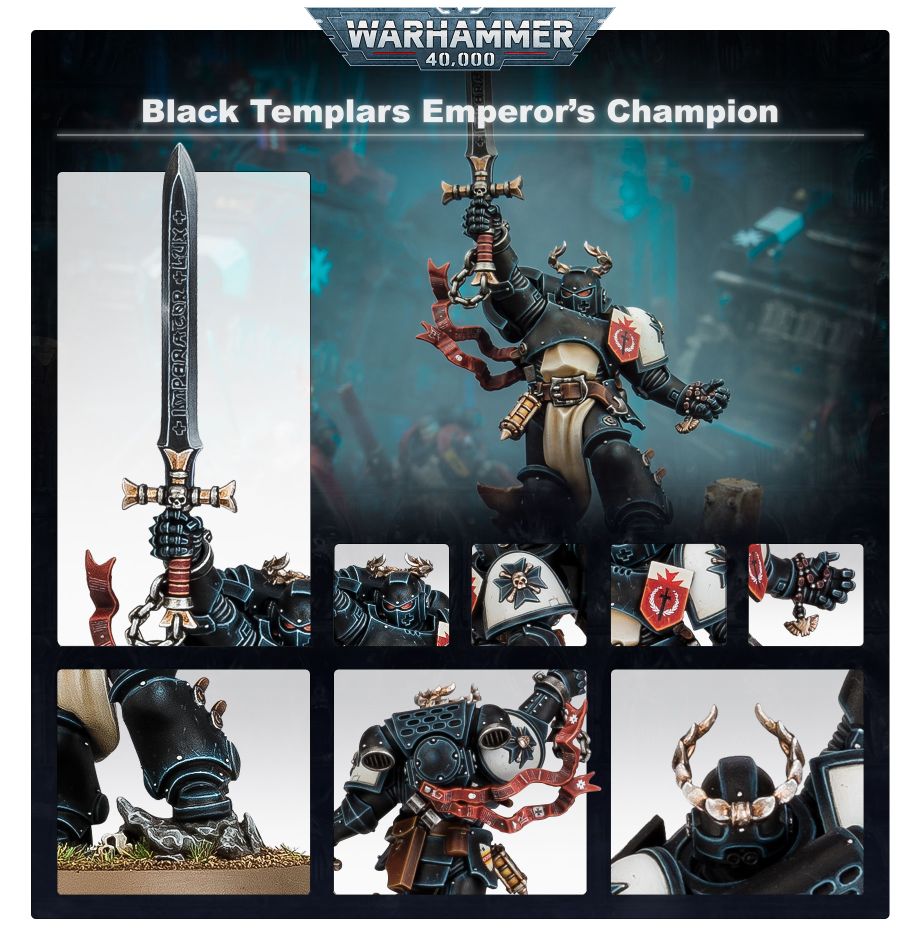 BLACK TEMPLARS Emperor's Champion
