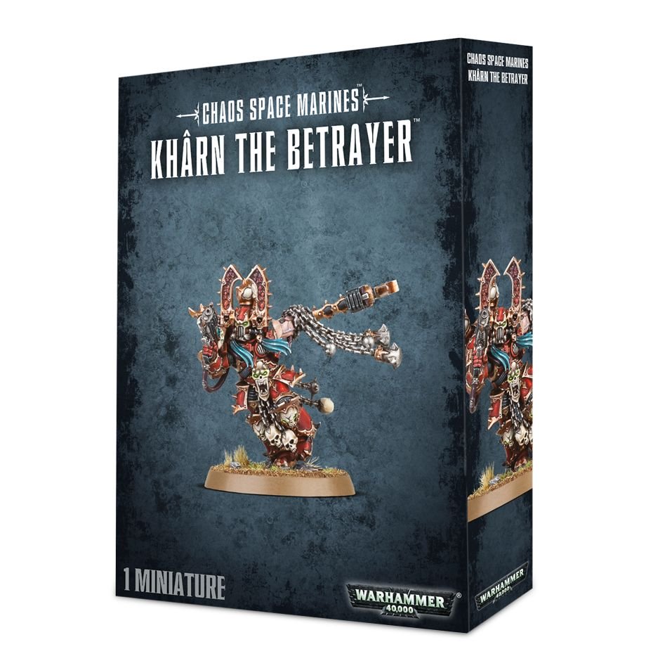 CHAOS SPACE MARINES KHARN THE BETRAYER