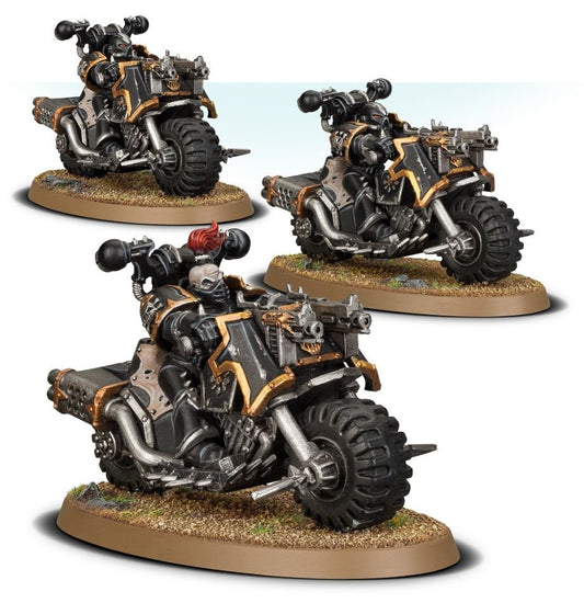 CHAOS SPACE MARINES BIKERS