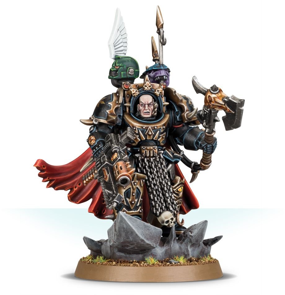 CHAOS SPACE MARINES CHAOS LORD IN TERMINATOR ARMOUR