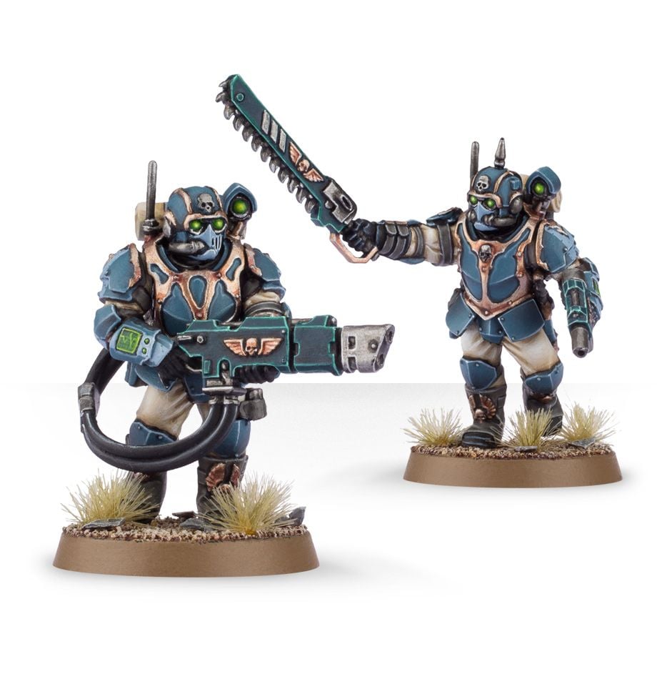 Games Workshop- Jeu de Table et Miniature Militarum Tempestus Scions, 99120105055, Black Games Workshop- Jeu de Table et Miniature Militarum Tempestus Scions, 99120105055, Black