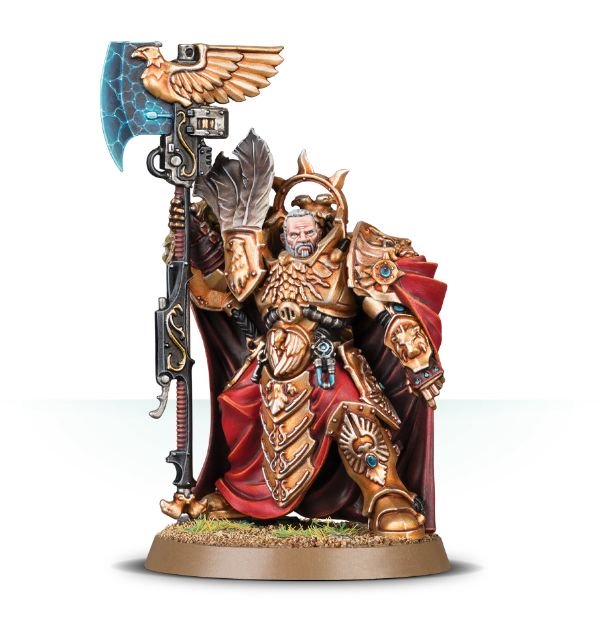 ADEPTUS CUSTODES CAPTAIN-GENERAL TRAJANN VALORIS