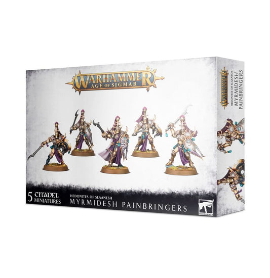 AOS HEDONITES OF SLAANESH : MYRMIDESH PAINBRINGERS