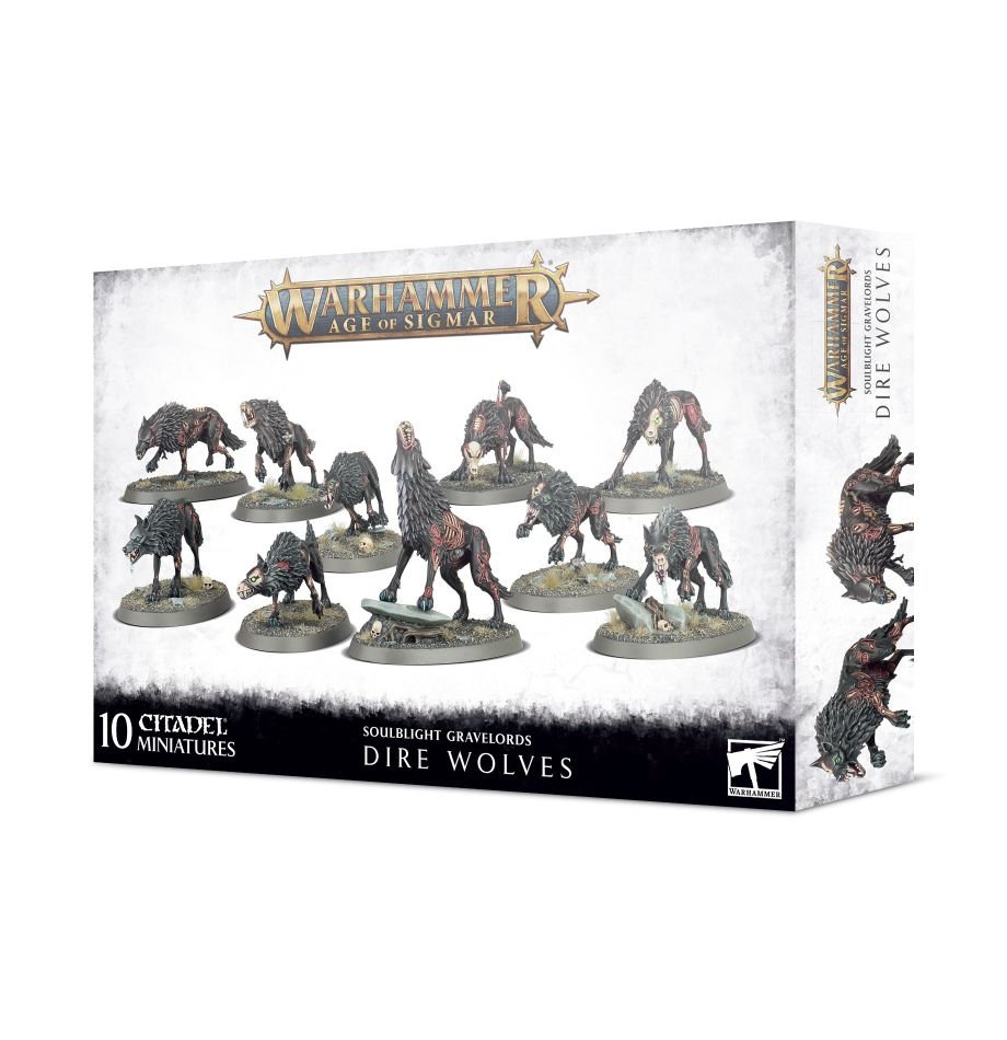 AOS SOULBLIGHT GRAVELORDS Dire Wolves