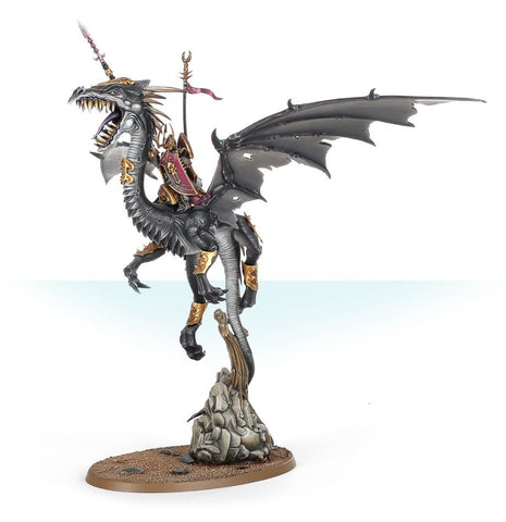(WEBEX) Dark Elf Dreadlord on Black Dragon