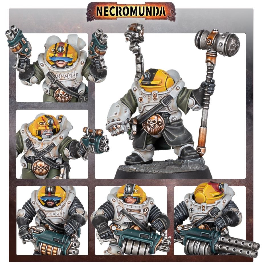 NECROMUNDA: Ironhead Squat Prospectors Gang