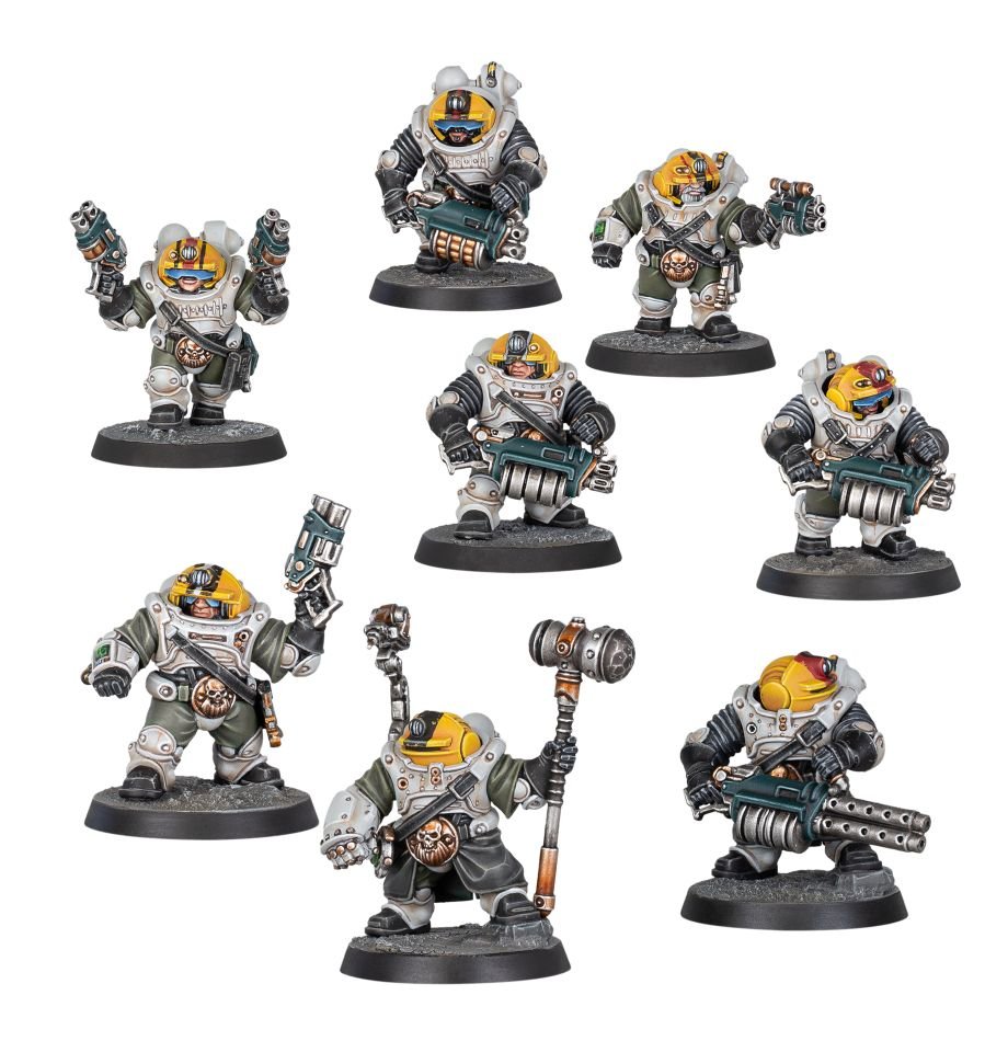 NECROMUNDA: Ironhead Squat Prospectors Gang