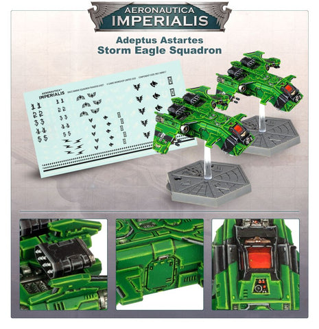 AERONAUTICA IMPERIALIS Adeptus Astartes Storm Eagle Squadron