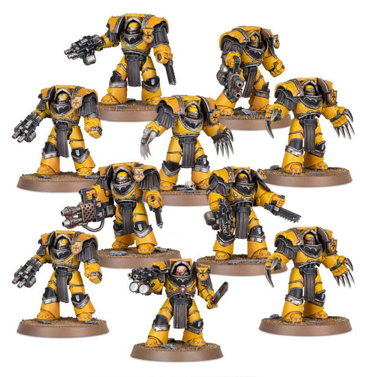 HORUS HERESY: LEGIONES ASTARTES Cataphractii Terminator Squad